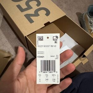 Yeezy Boost 350 V2 in Gray and Cream